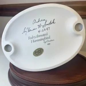 Andrea By Sadek | Other | Vtg Signed Andrea By Sadek Rubythroated